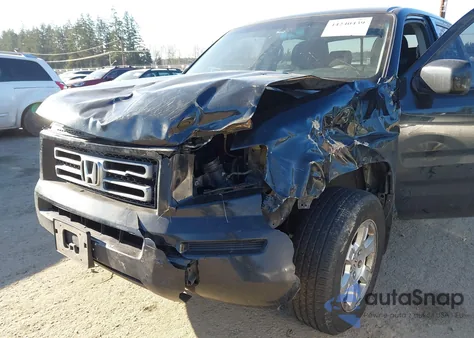 2008 Honda Ridgeline Rts from USA, damaged, VIN 2HJYK16448H541908